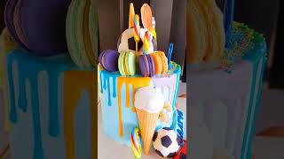 Soccer Ball Cake Football Cake I CakeWalk Bakery UAE  Cakeshop [upl. by Dnaloy]