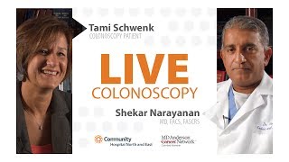 Live Colonoscopy by Shekar Narayanan MD FACS FASCRS [upl. by Noslen979]