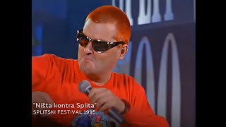 Dino Dvornik  Ništa Kontra Splita Splitski festival 1995 HD [upl. by Idnor]