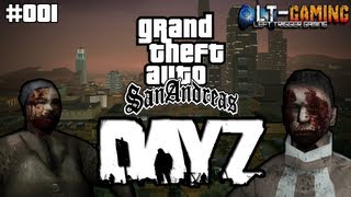 Grand Theft Auto San Andreas  DayZ MTASA 001 [upl. by Niamor166]