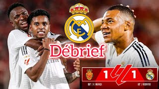 Real Madrid 11 Majorque Début compliqué de Kylian Mbappé Rodrygo buteur [upl. by Geilich]