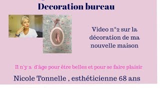 Décoration du bureau pour mes tutos beautés et chambre denfants [upl. by Chui]