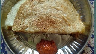 How To Make Wheat Flour Dosa  Goduma Pindi dosalu [upl. by Haeluj]