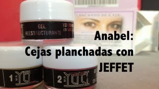 RW Planchado de cejas con YEFFET [upl. by Hathaway607]