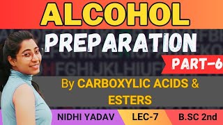 Preparation of alcohols by carboxylic acids and esters [upl. by Ahens]