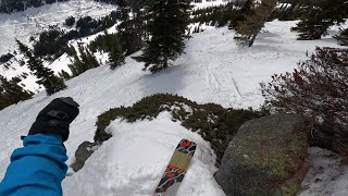 Spring Skiing at Stevens Pass  Sunday Sendies 60 3302024 [upl. by Eniahs474]