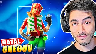 O EVENTO DE NATAL CHEGOU NO FORTNITE [upl. by Nrubloc]