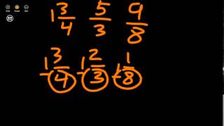 Ordering fractions using common denominators [upl. by Bum]