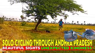 Solo Cycling Through Andhra Pradesh Beautiful Sights amp Unexpected Kindness cyclebaba [upl. by Lisetta]