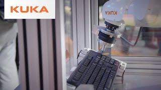 Robotic Automation in the Electronics Industry  KUKA Talks Trends [upl. by Llertniuq]