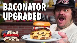 Mattys Deluxe Homemade Baconator  Cookin Somethin w Matty Matheson [upl. by Py]