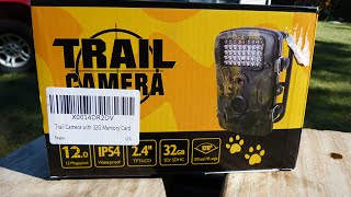 Crenova Digital Trail Camera PH760 Whats in the box How to use [upl. by Valorie]