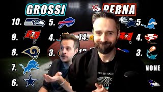 Grossi amp Perna Compare Their Week 17 Power Rankings Mild Chaos [upl. by Assener]