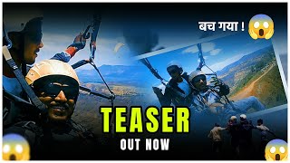 Teaser  OUT NOW  Mahabaleshwar  Panchgani Paragliding  Maharashtra travelvlog [upl. by Niveek]