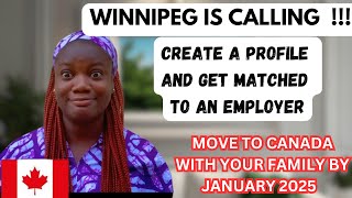 Move To Winnipeg Canada With Your Family By JANUARY 2025 Get……… [upl. by Ettenajna]