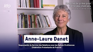 Pasteure AnneLaure Danet  Semaine de prière pour lunité des chrétiens 2024 [upl. by Notgnirrac]