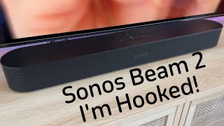 Sonos Beam Gen 2 Soundbar Review Im HOOKED [upl. by Aronoff]