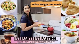 Intermittent fasting  What I Eat in A Day  Weight Loss Indian meal plan for Intermittent fasting [upl. by Posner]