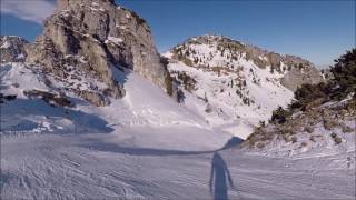 Wendelstein Ostabfahrt mit einer Runde Larcherlift [upl. by Araiek]