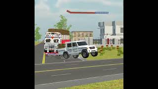 bolero camper 4x4 Vs sawraj accident 🥷Indian vehicle simulator 3D game shorts​ shortsfeed​ [upl. by Kelsey]