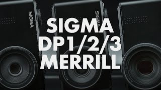 Lens Data  Sigma DP 123 Merrill Review [upl. by Gage654]