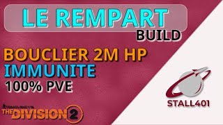 THE DIVISION 2  BUILD BOUCLIER amp IMMUNITÉ  19M HP  IMMUNITY amp SHIELD [upl. by Llenwad]