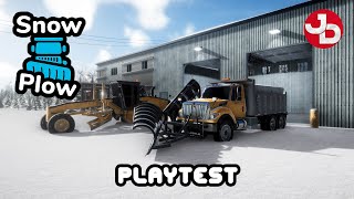 Snow Plow Playtest PC Gameplay 1440p 60fps [upl. by Valle]