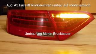 Audi A5 dynamischer Blinker umbau [upl. by Mosnar]