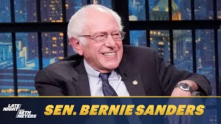 Sen Bernie Sanders on His Latest Meme The Inflation Reduction Act and Midterms [upl. by Adneram243]