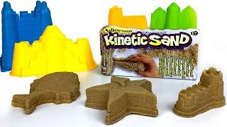 KINETISCHES SAND VON WACKYTIVITIES MIT PERFEKTE SANDFORMEN [upl. by Eirroc]