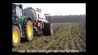 Jako Landbouwmachines BT 13000 T Schuifastank met Jako ZBM 640 en Jako BI510 [upl. by Gerhardt]