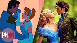 Top 10 Best Changes in Disney LiveAction Remakes [upl. by Chobot55]