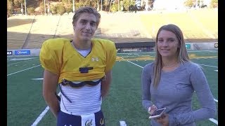 Bear Insider Video Cal QB Chase Garbers [upl. by Nimsaj]