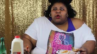 Prissy P does the BWW Blazin Wing Challenge AGAIN [upl. by Odrick]