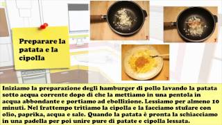 hamburger di pollo [upl. by Witty]