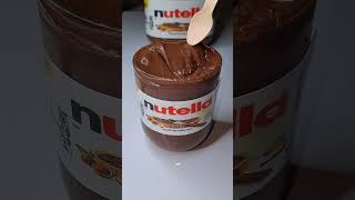 Nutella Chocolate Jar Dipping [upl. by Dranoel]