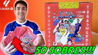 POR FIN APERTURA de 50 SOBRES de LIGA ESTE 202324 con CROMOS EXTRA GOLD [upl. by Massie]