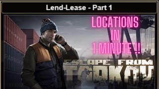 Escape From Tarkov Lend Lease part 1 new location patch 014 [upl. by Donegan470]