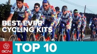 Top 10 Best Pro Cycling Kits Ever [upl. by Harwill]