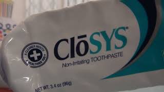 CloSYS Fluoride Toothpaste Gentle Mint sensitive REVIEW [upl. by Linson]