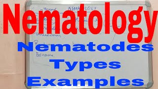 NematologyNematodesWhat is nematodesNematodes lectureNematodes ClassificationMicrobiology [upl. by Zelig445]