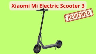 Xiaomi Mi Electric Scooter 3  Test amp Review [upl. by Gentes]