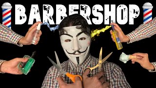 ASMR  💈​BARBER SHOP💈​  Roleplay Español [upl. by Kcirdled190]