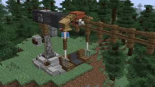 A ziplining contraption I created with 1000 Minecraft 1164 command blocks contraption [upl. by Yrek]