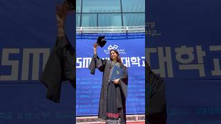 Finally graduated from Korean university Indian in Korea  Indian girl in Korea🇰🇷 viralvideo [upl. by Adlog]