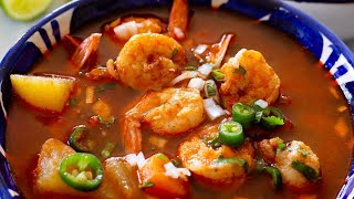 Caldo de Camaron o Sopa de Camaron 🥘🍤 [upl. by Everson798]