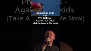 Phil Collins  Against All Odds Take a Look at Me Now1984 80smusic [upl. by Auria]