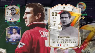 ¿ROTÍSIMO o GRÚA CANTONA 92 ICONO GOLAZO REVIEW  EA FC 24 ULTIMATE TEAM [upl. by Onyx]