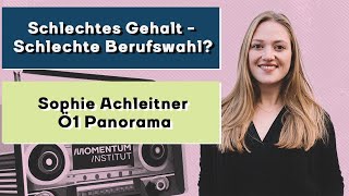 Unfaire Bezahlung Sophie Achleitner bei Ö1quotDimensionenquot [upl. by Puritan]