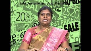 BRAOU BCom 6th Sem  Sales Promotion amp Sales Forecasting [upl. by Bing298]